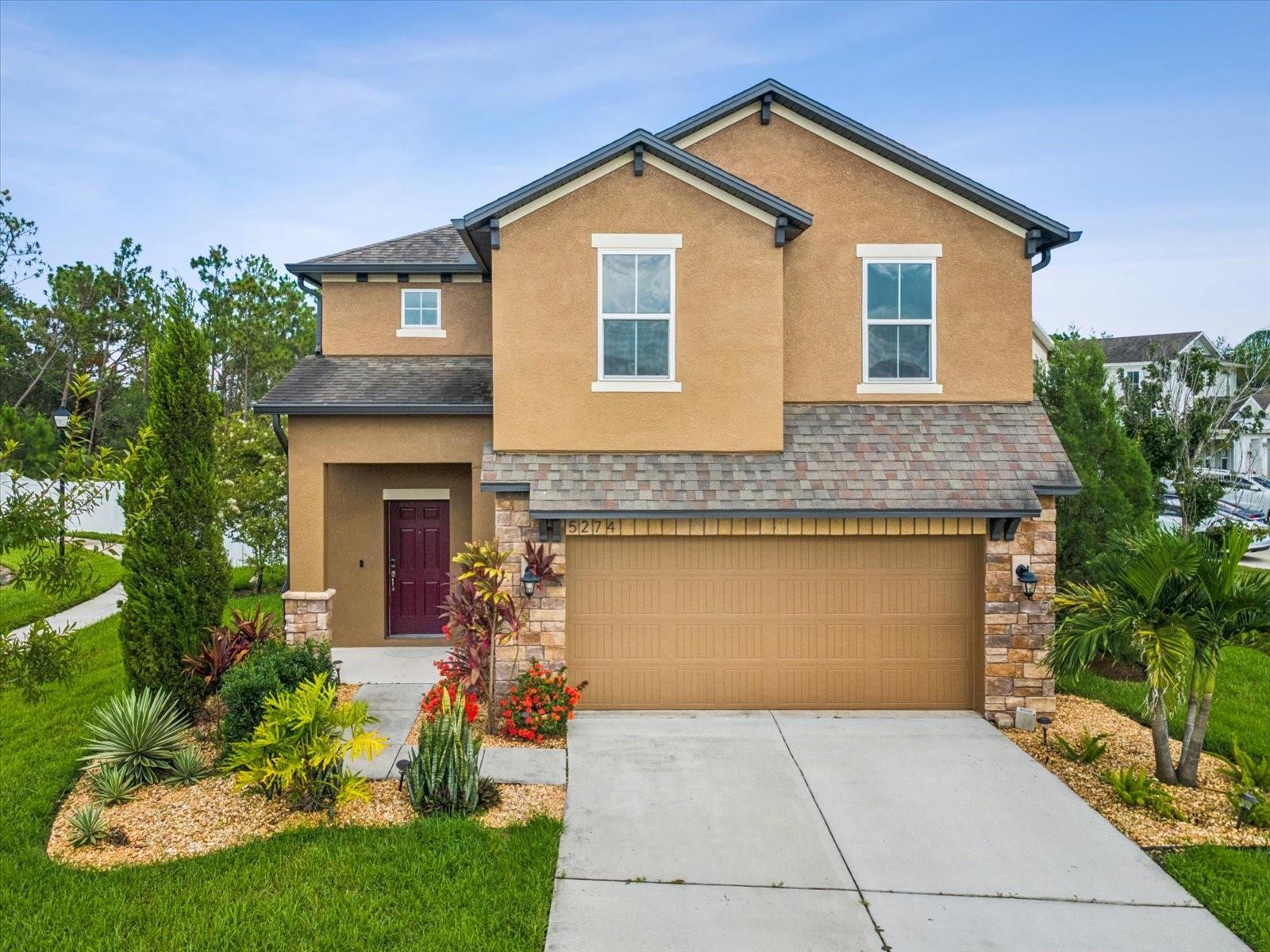 Front of the home