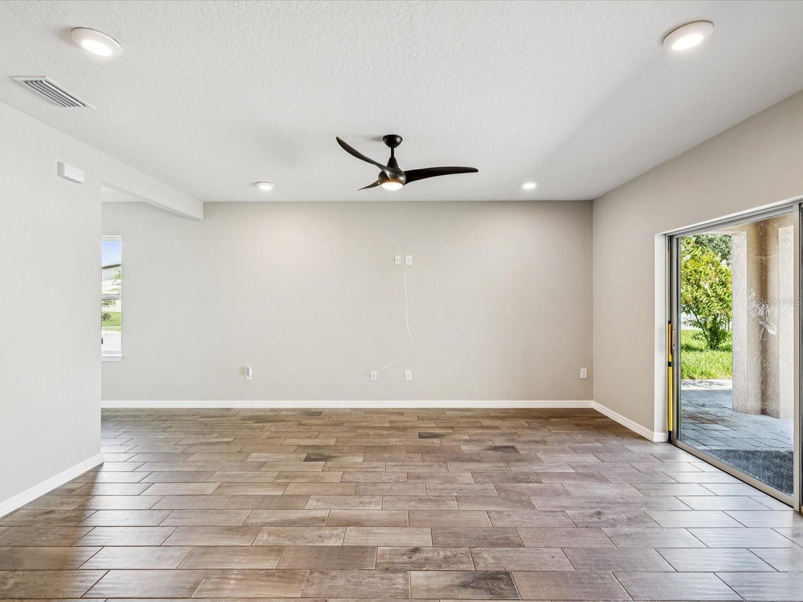 Living room space