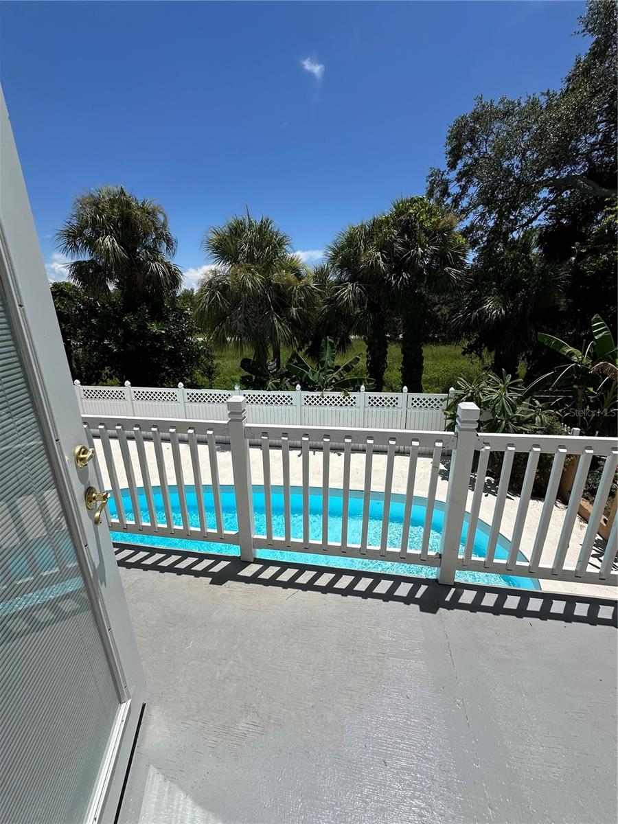 Master bedroom Balcony