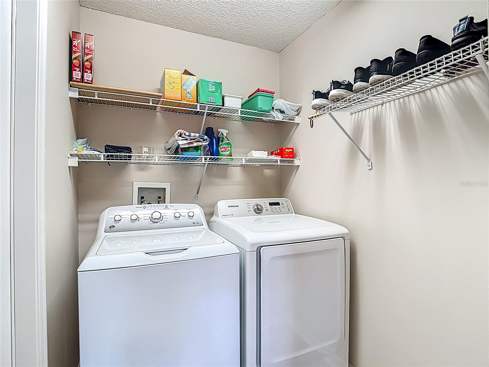 Inside laundry