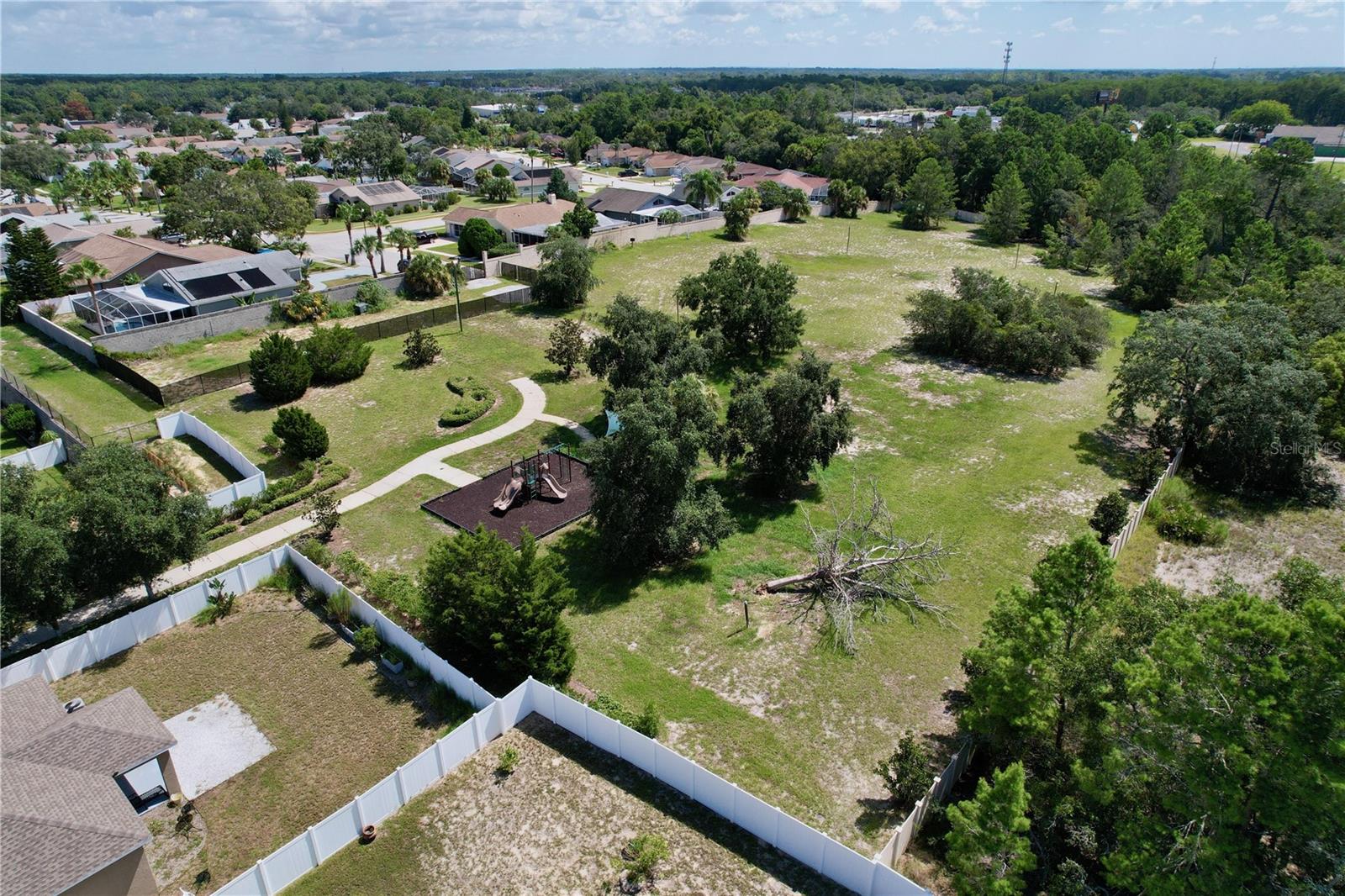 Aerial of Community Playground