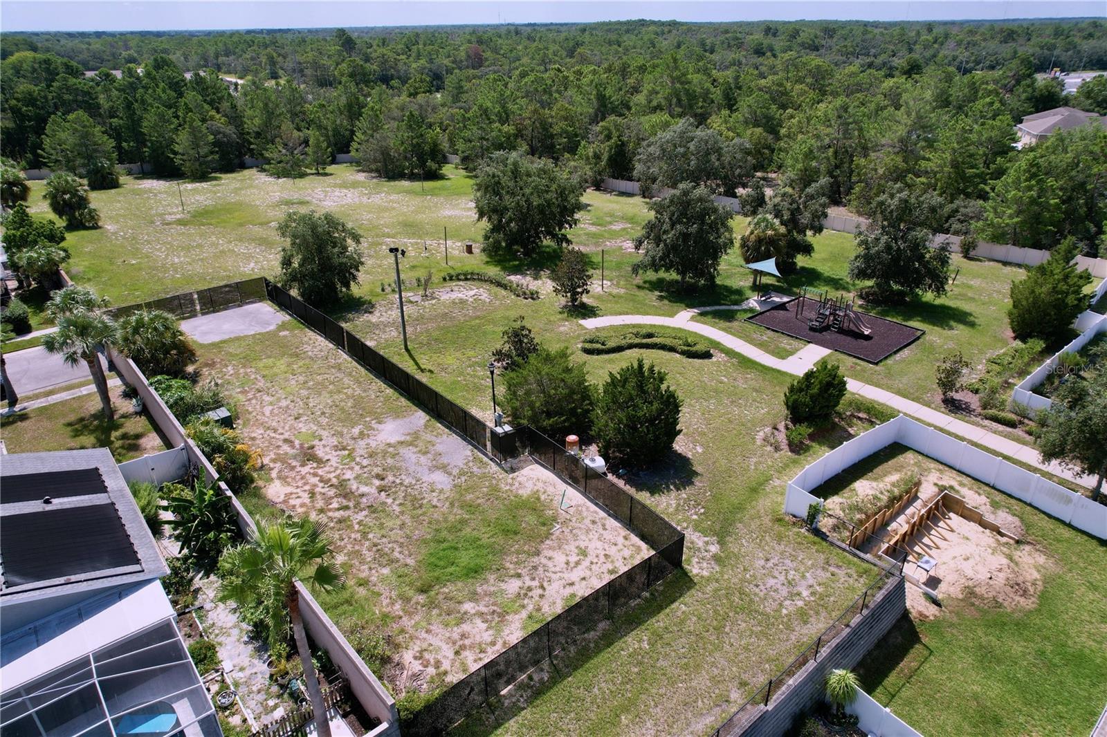Aerial of Community Playground
