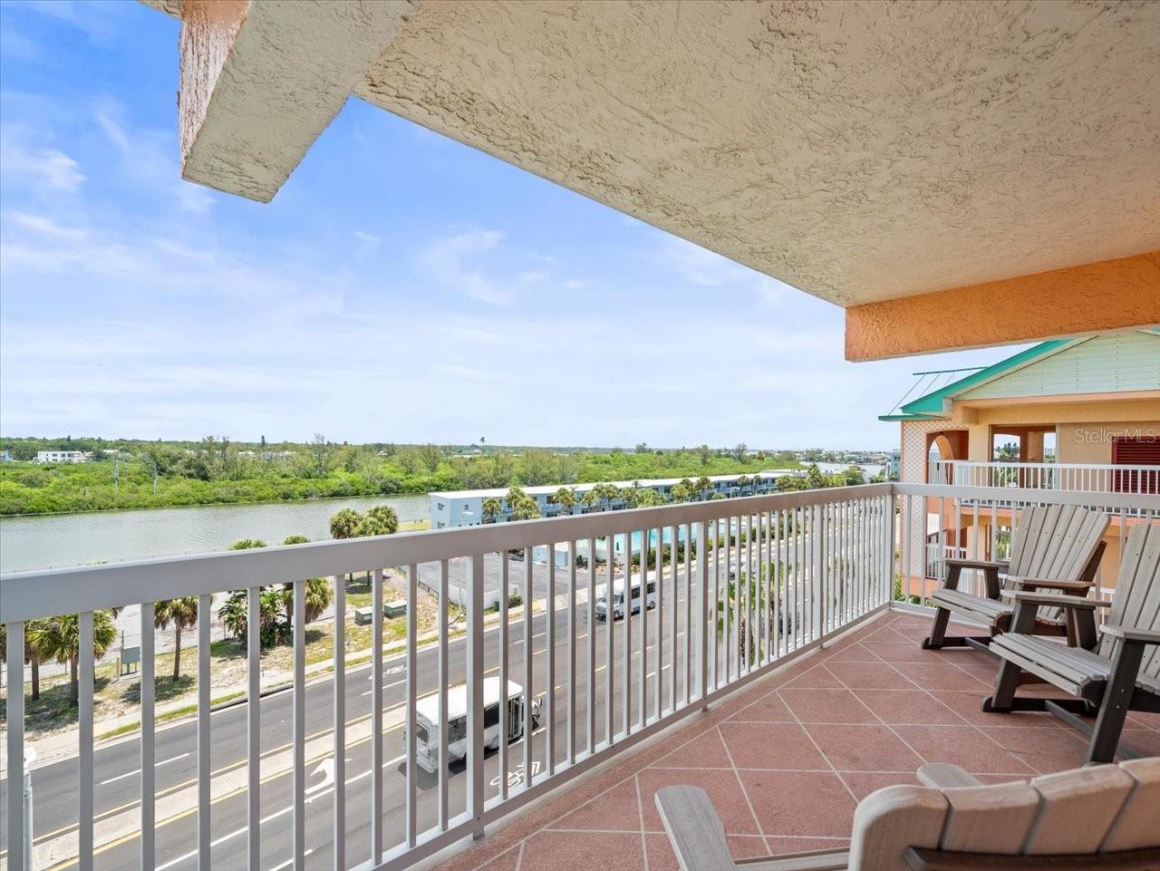 Master bedroom balcony