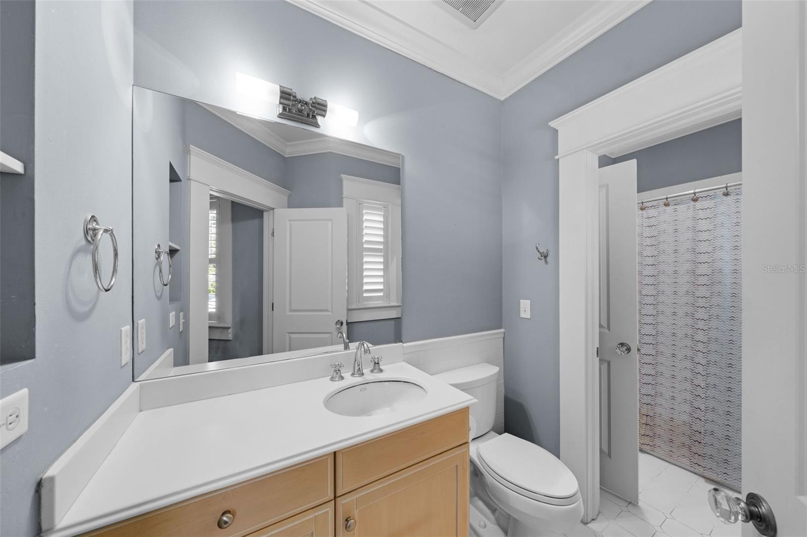 Half bath off bedroom 2