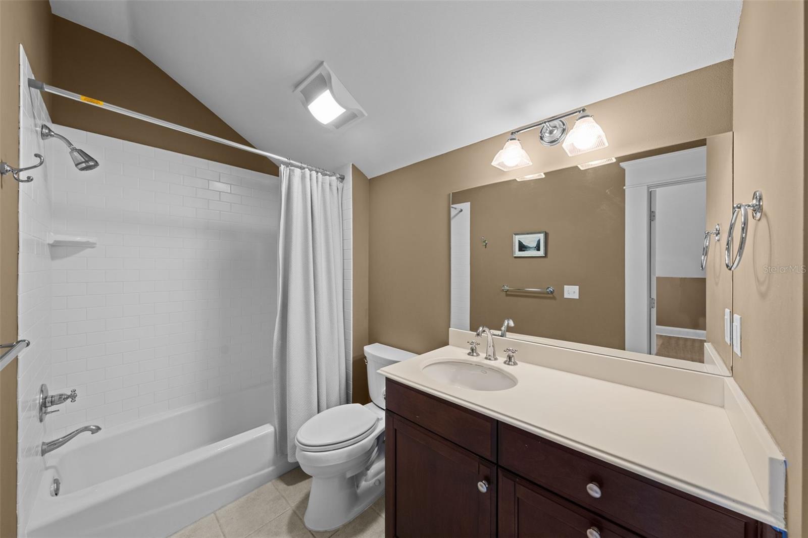 Full bath adjacent to bedroom 5