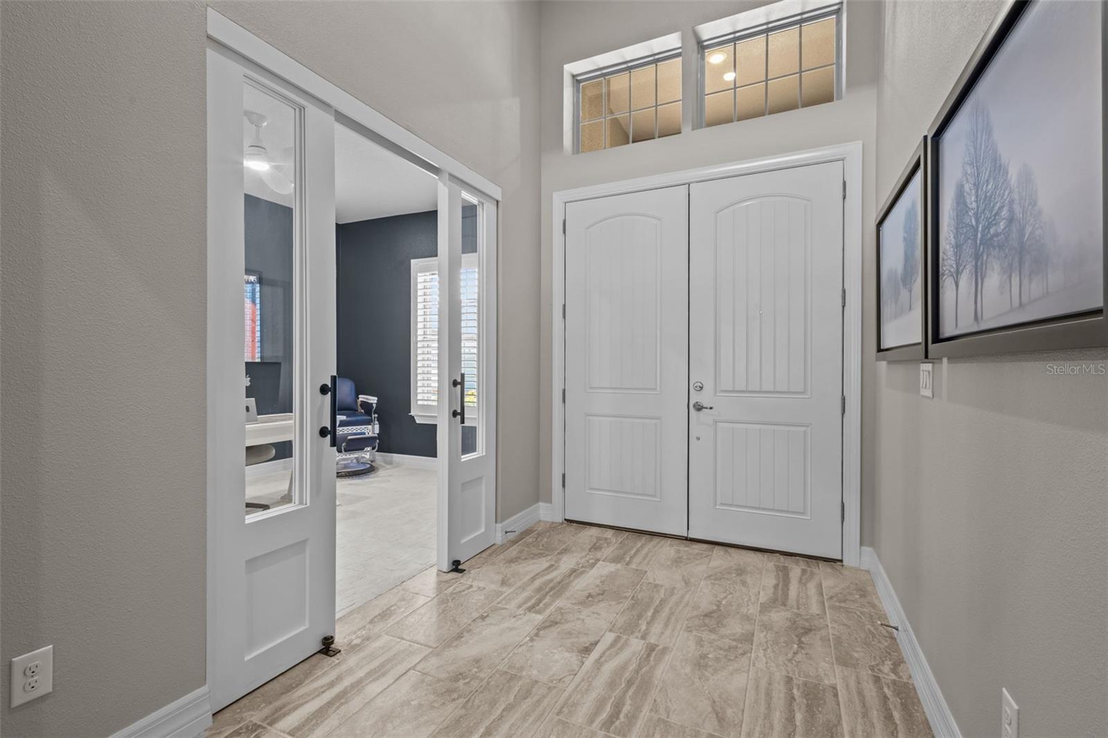 Doors to Office/Bonus Room