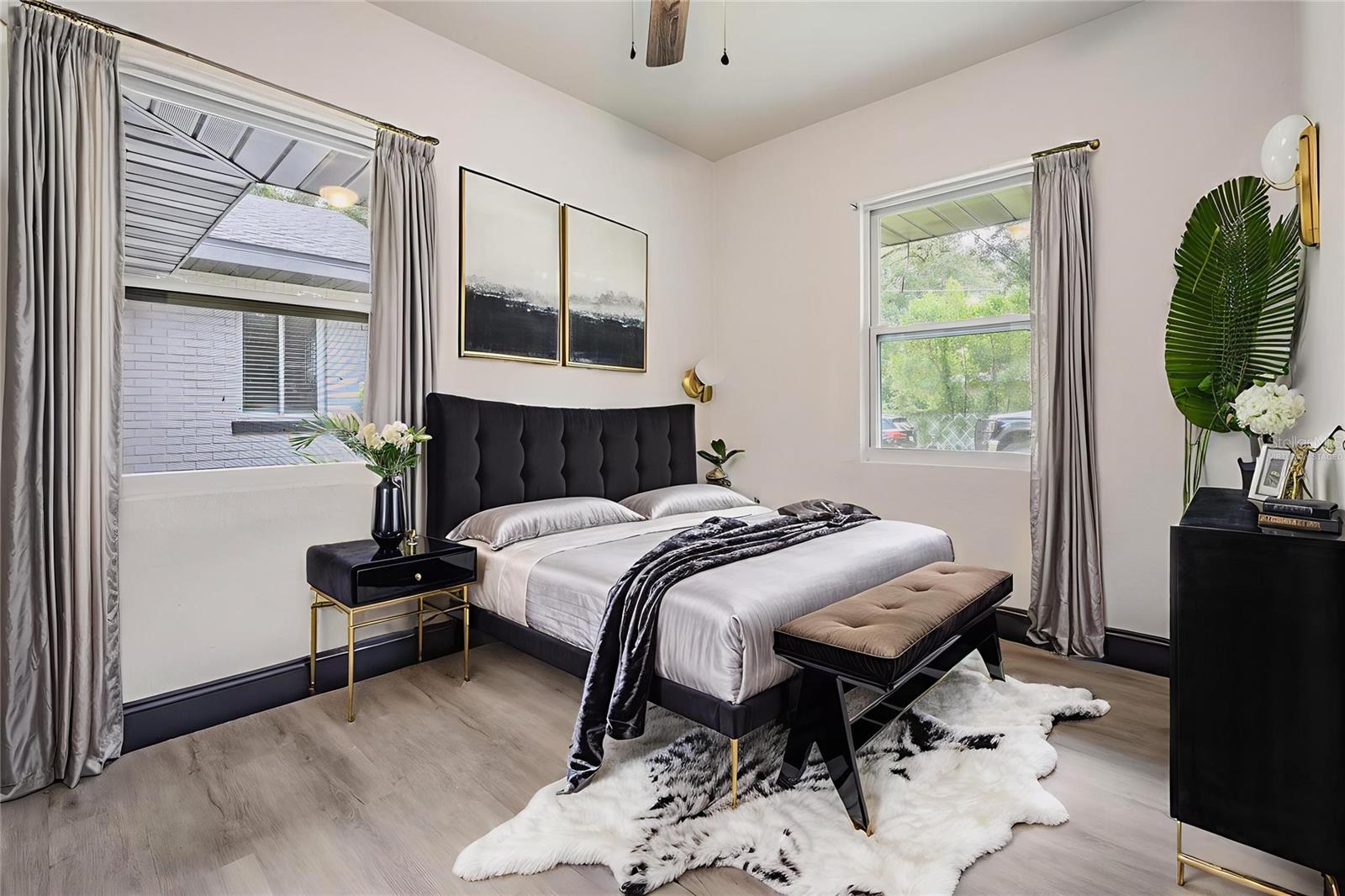 IN-LAW SUITE BEDROOM 1 - This photo has been Virtually Staged.