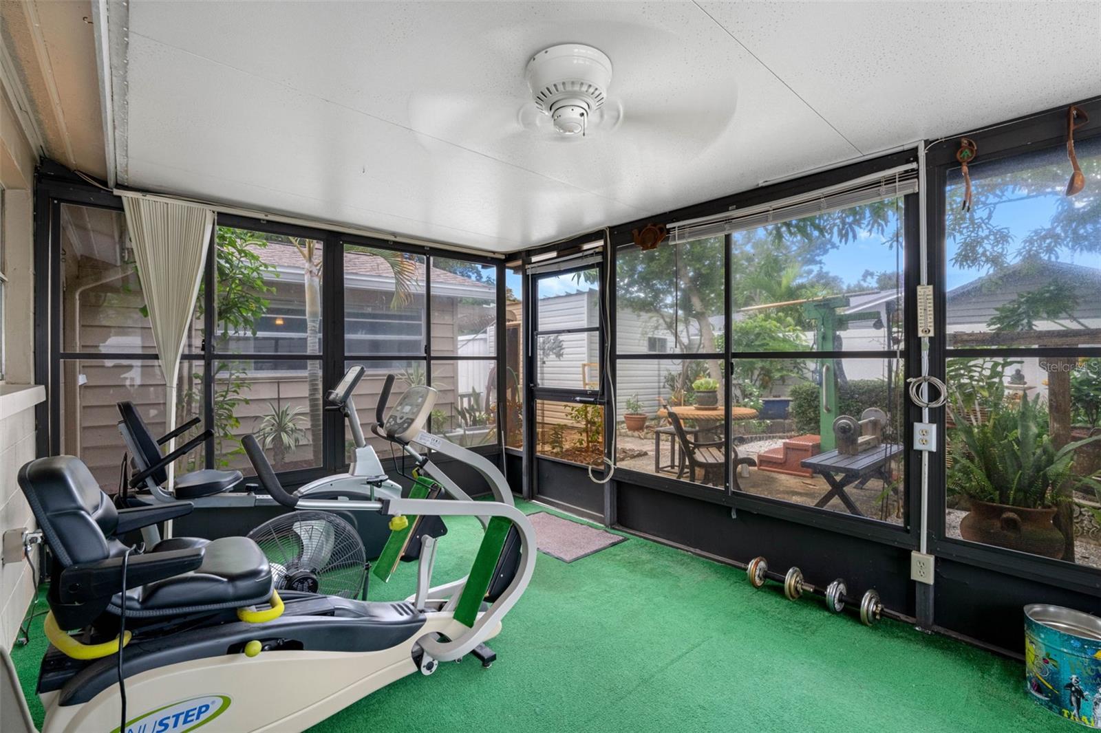 Screened porch