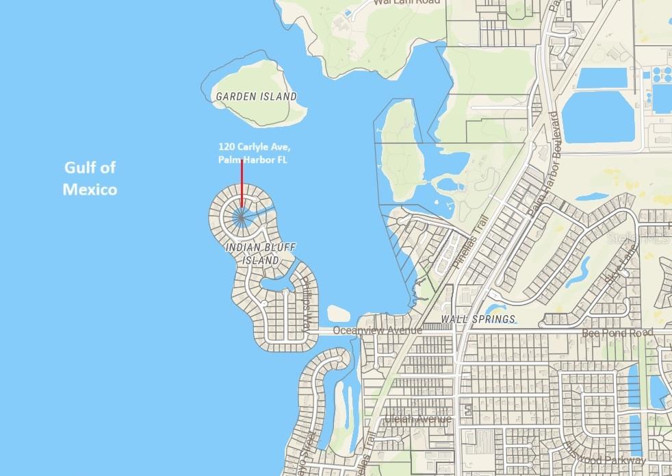 Map of the Island