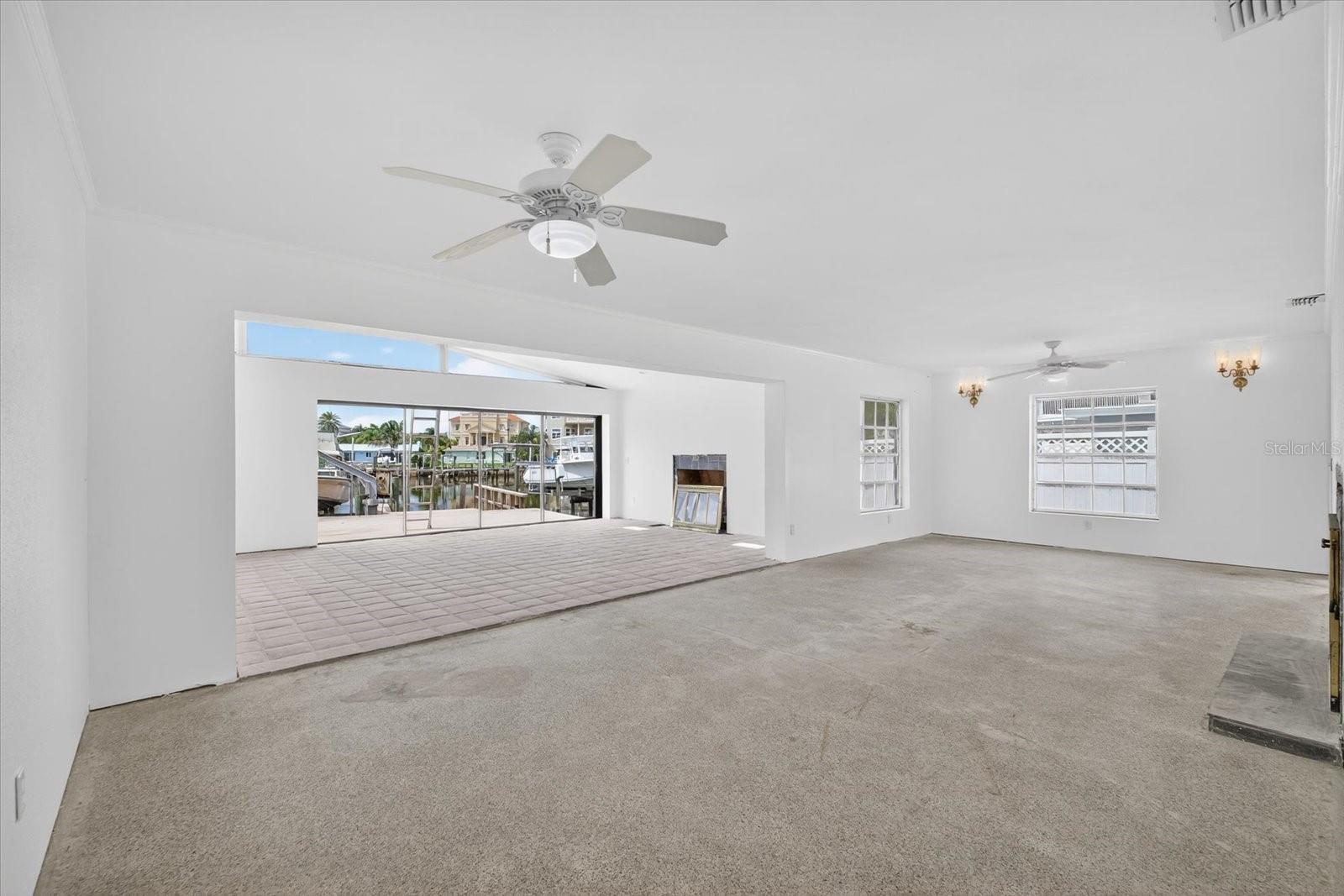 Great Room/ Living Room/ Family Room Combo