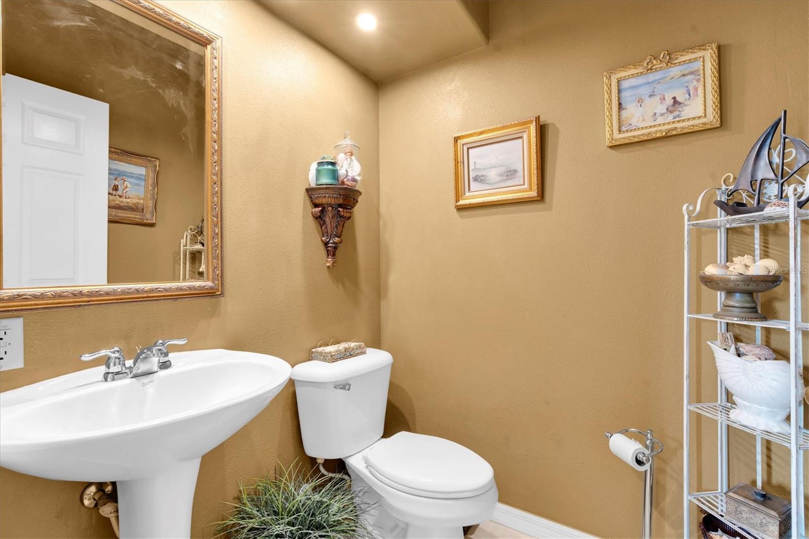 main floor half bath