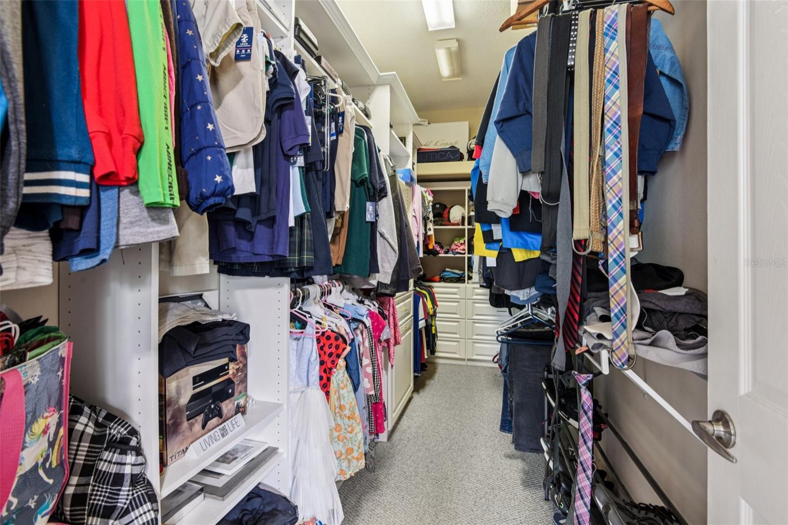 Master closet
