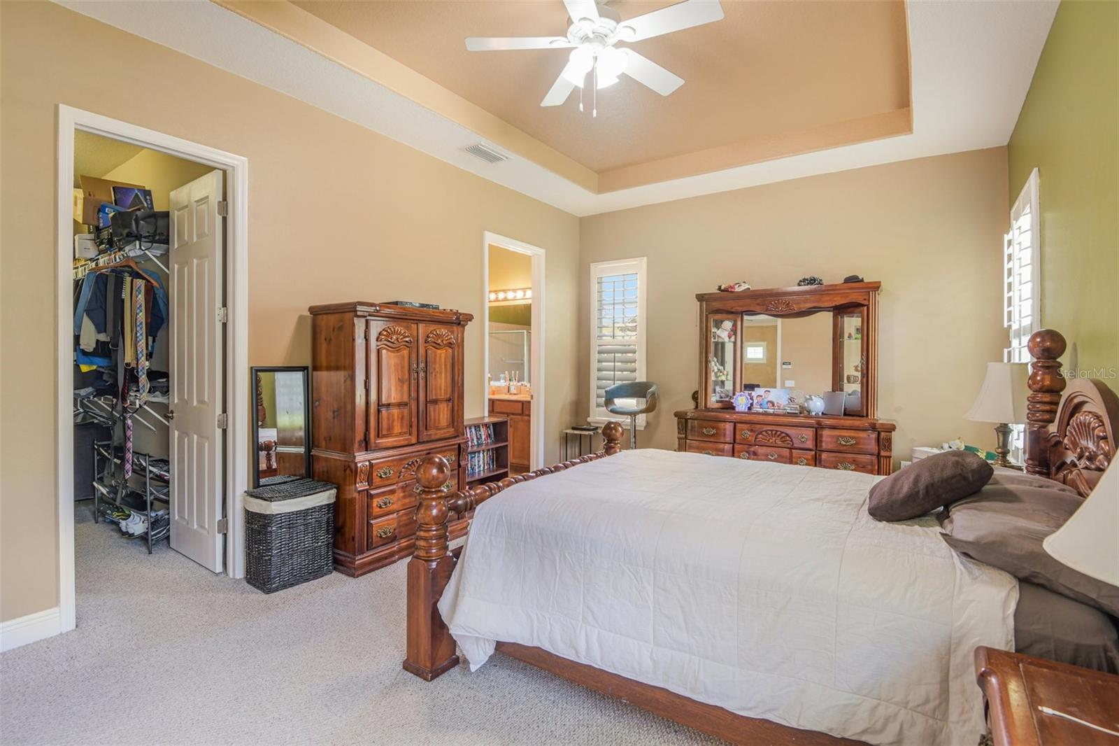 Master bedroom main floor