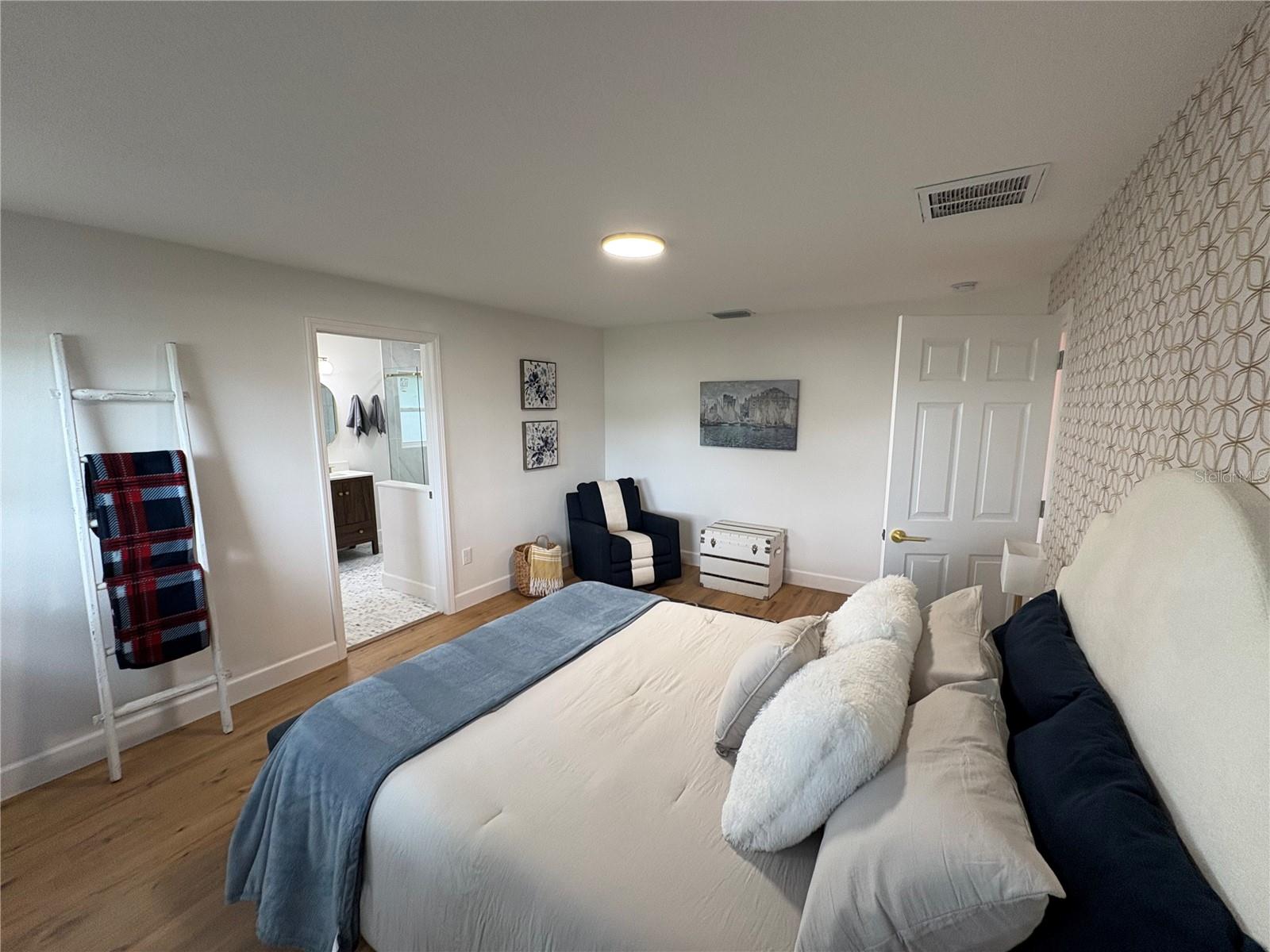 The space is not only expansive but has great natural light.