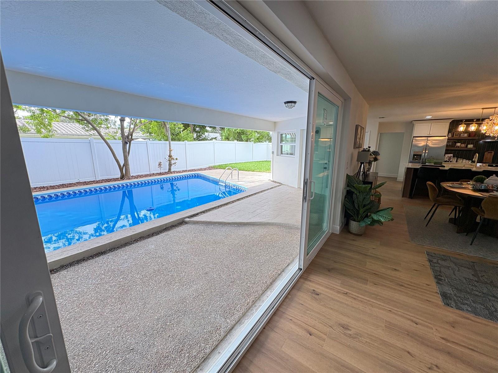 Can't you just smell the pool?