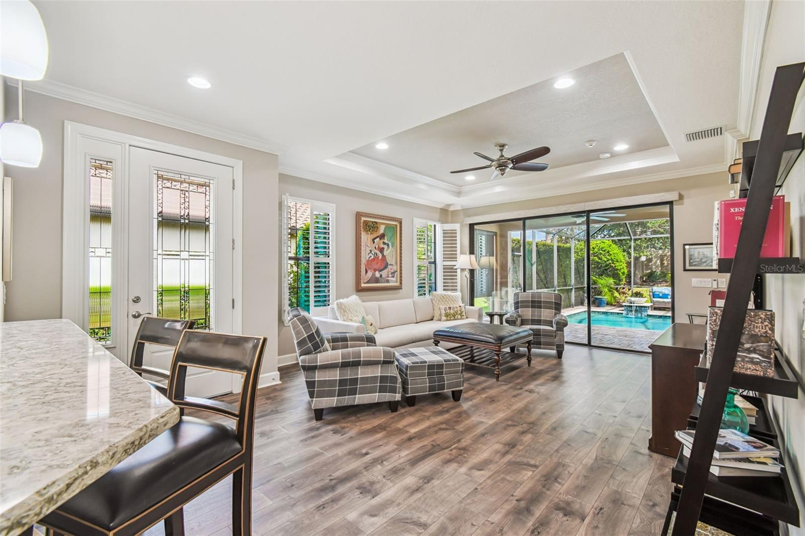 Living room with a view