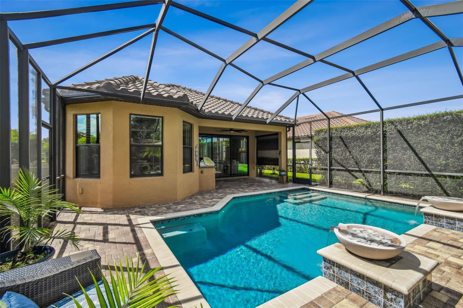 Heated pool for enjoyment year round
