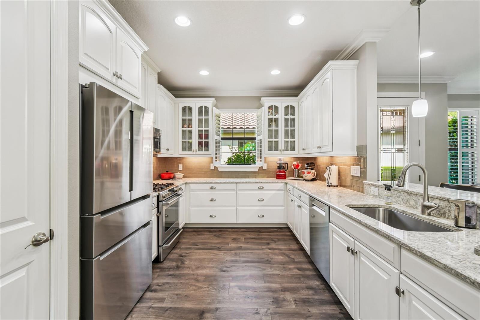 Stainless steel appliances