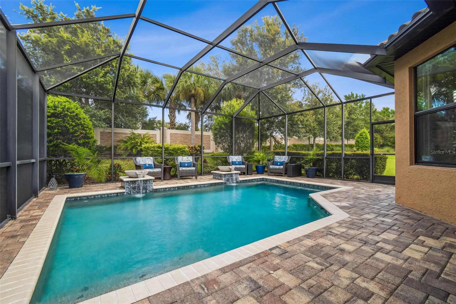 Pool-Tec heated indoor pool