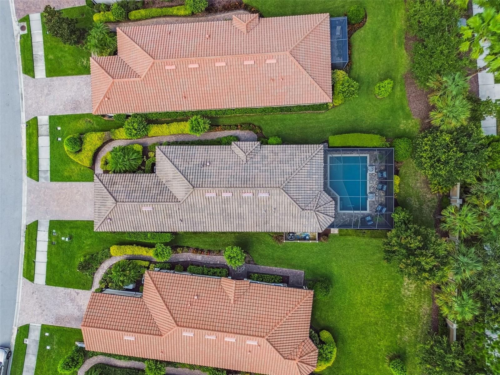 Low maintenance exterior yard