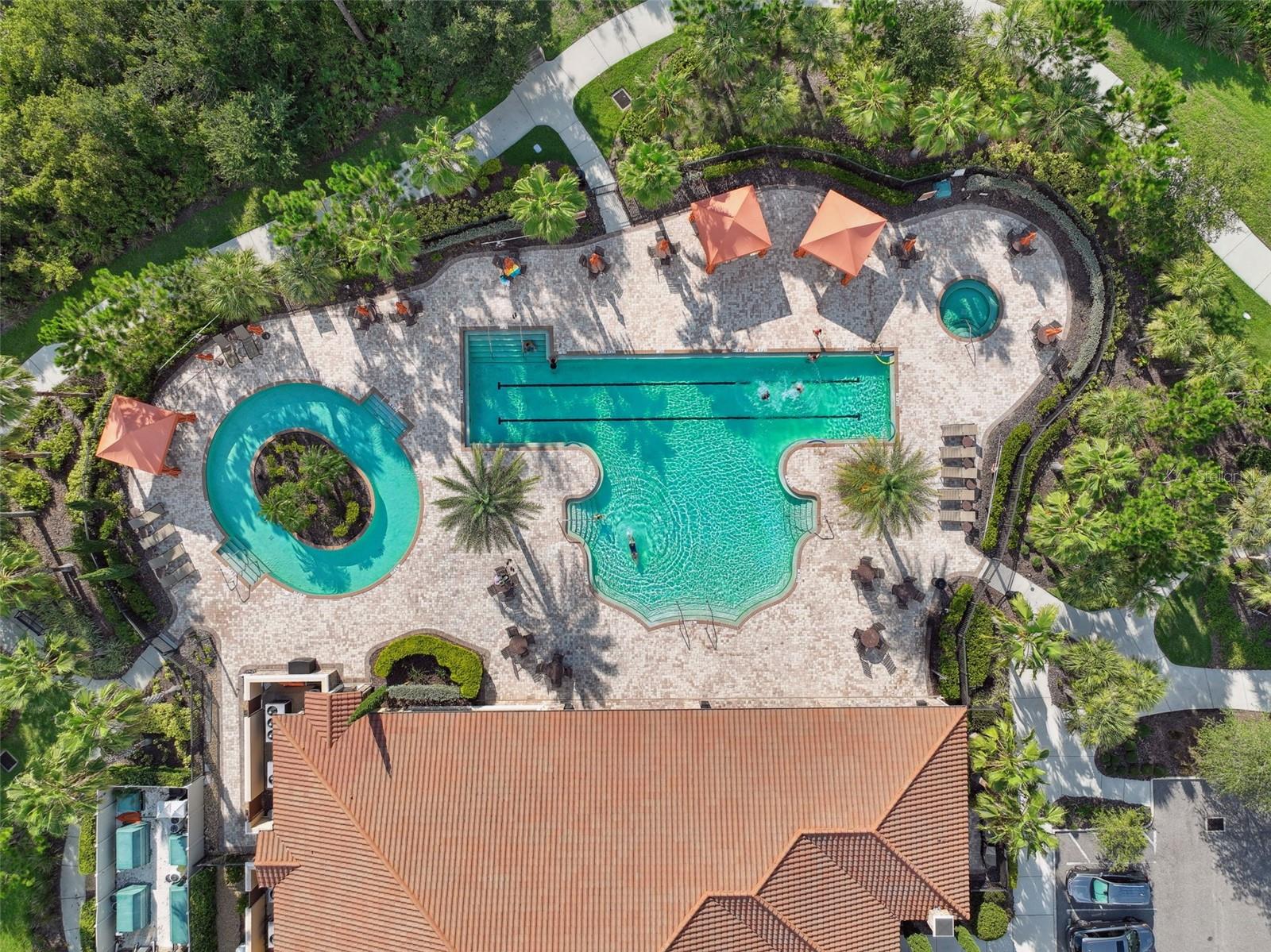 Amenity center with clubhouse
