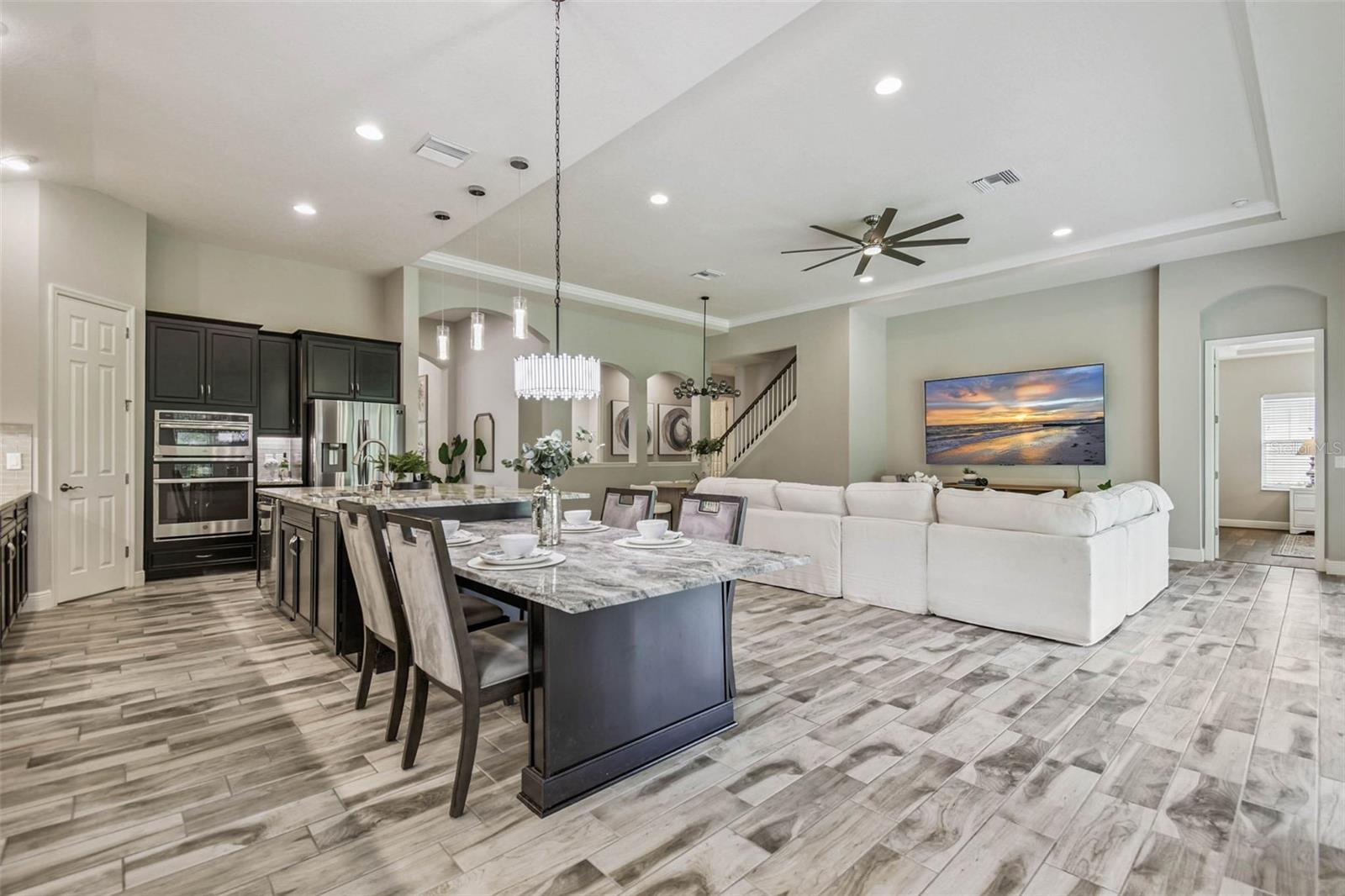 Open floor plan