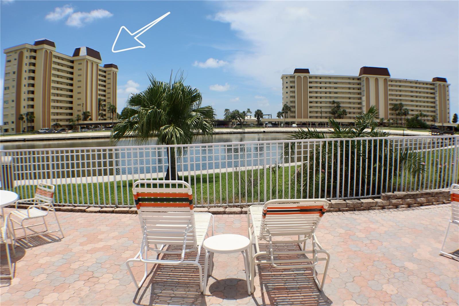 View from Pool Near Club House