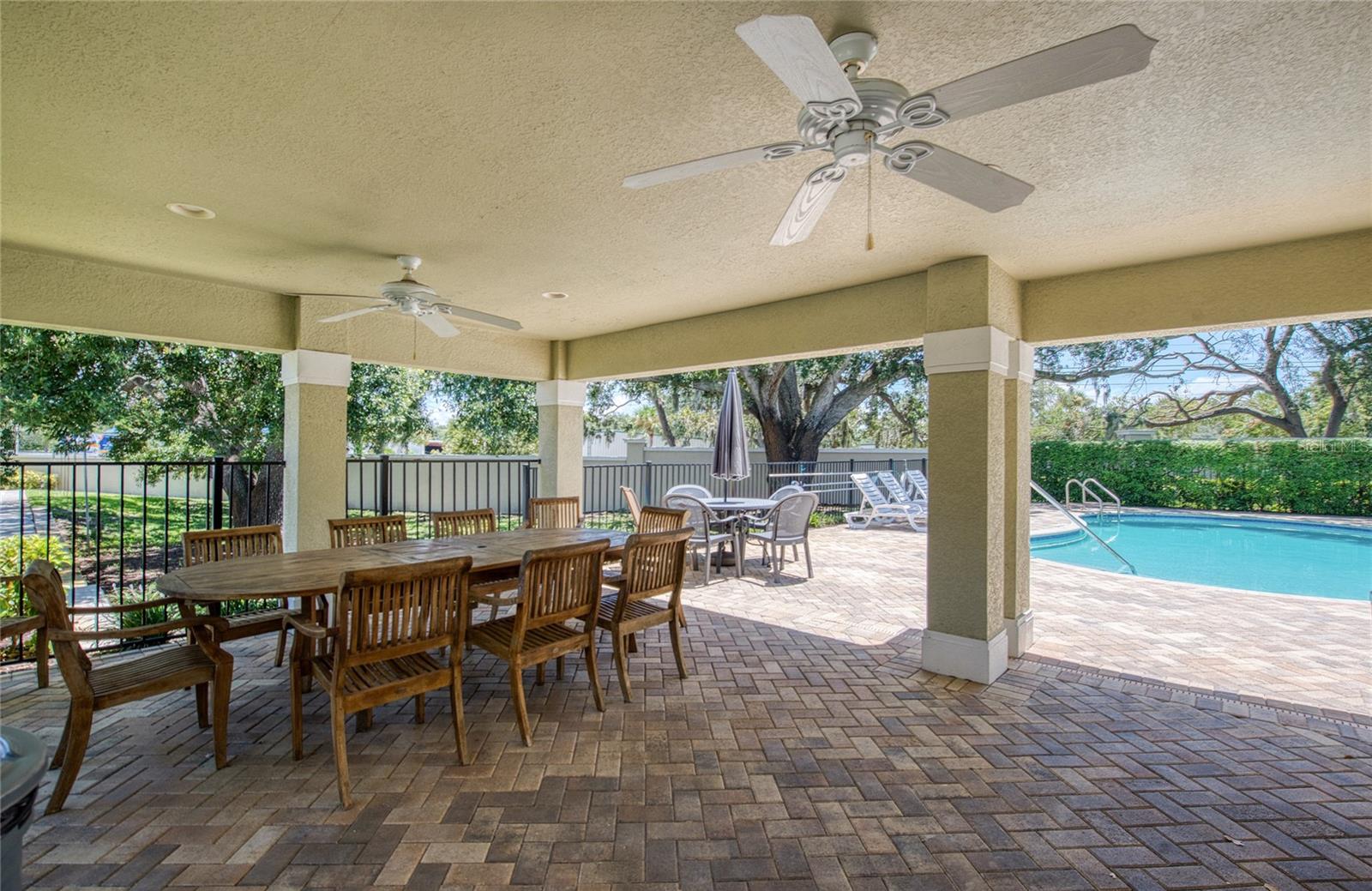 Covered Dining Area/Community Pool
