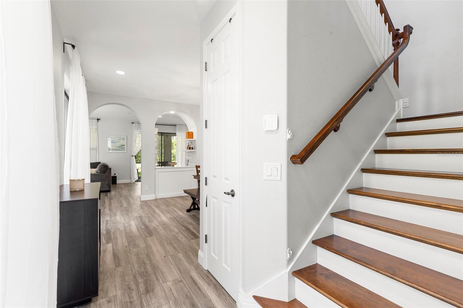 Stairwell To Second Floor