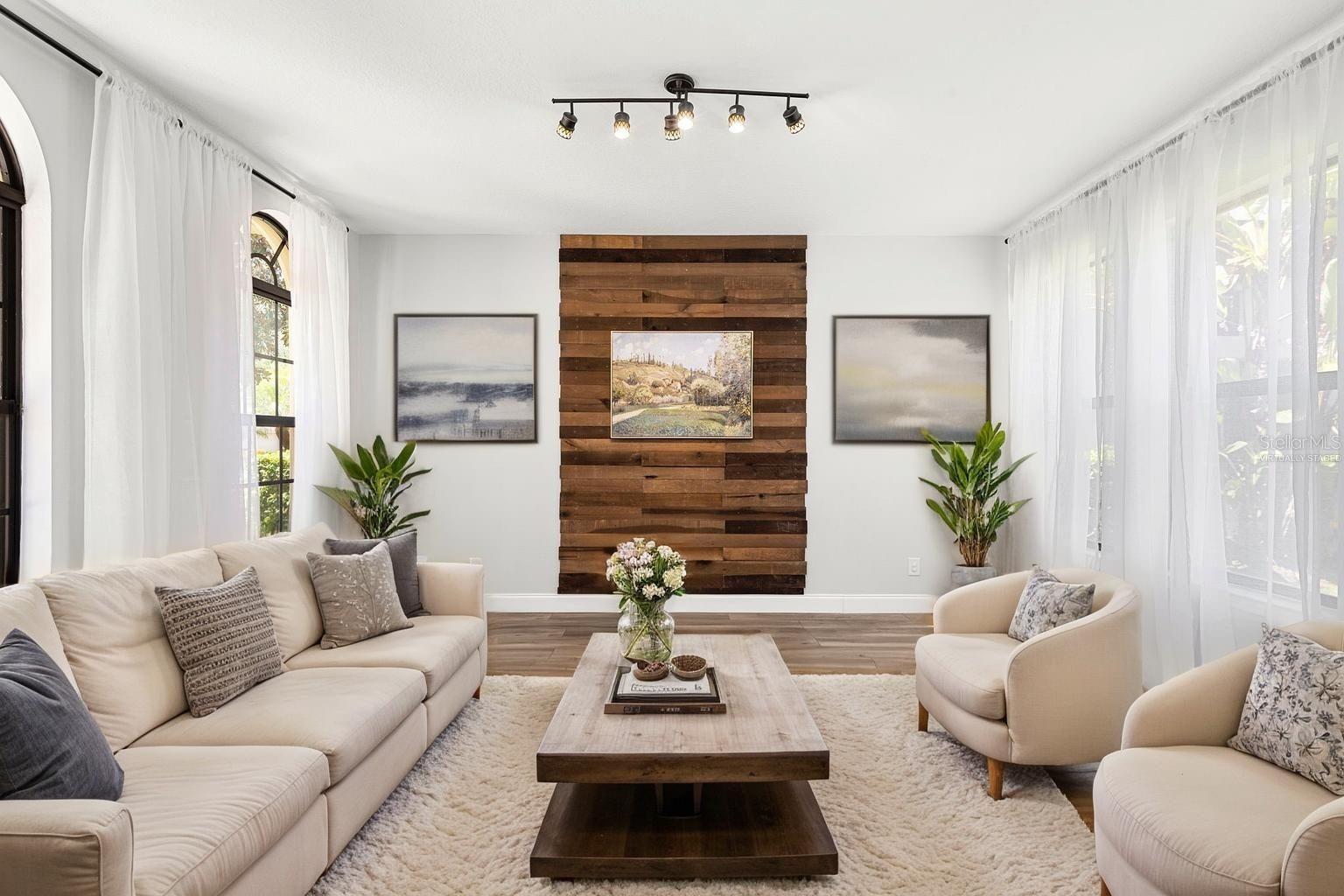 Virtually Staged-Living Room