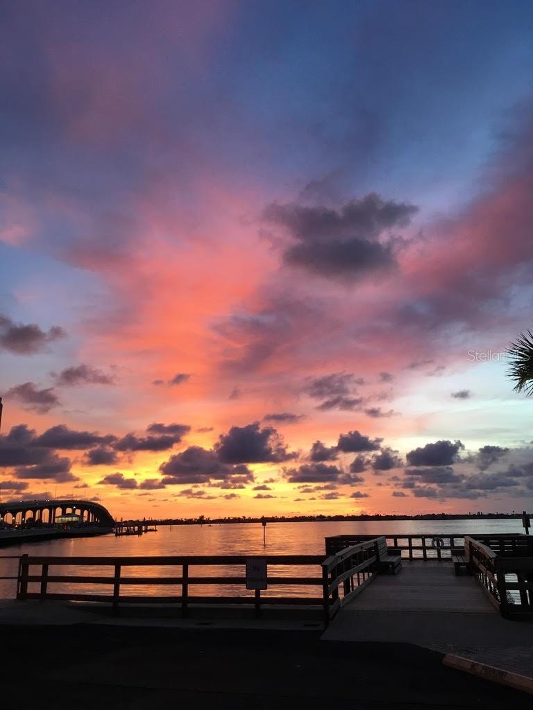 Dramatic sunsets