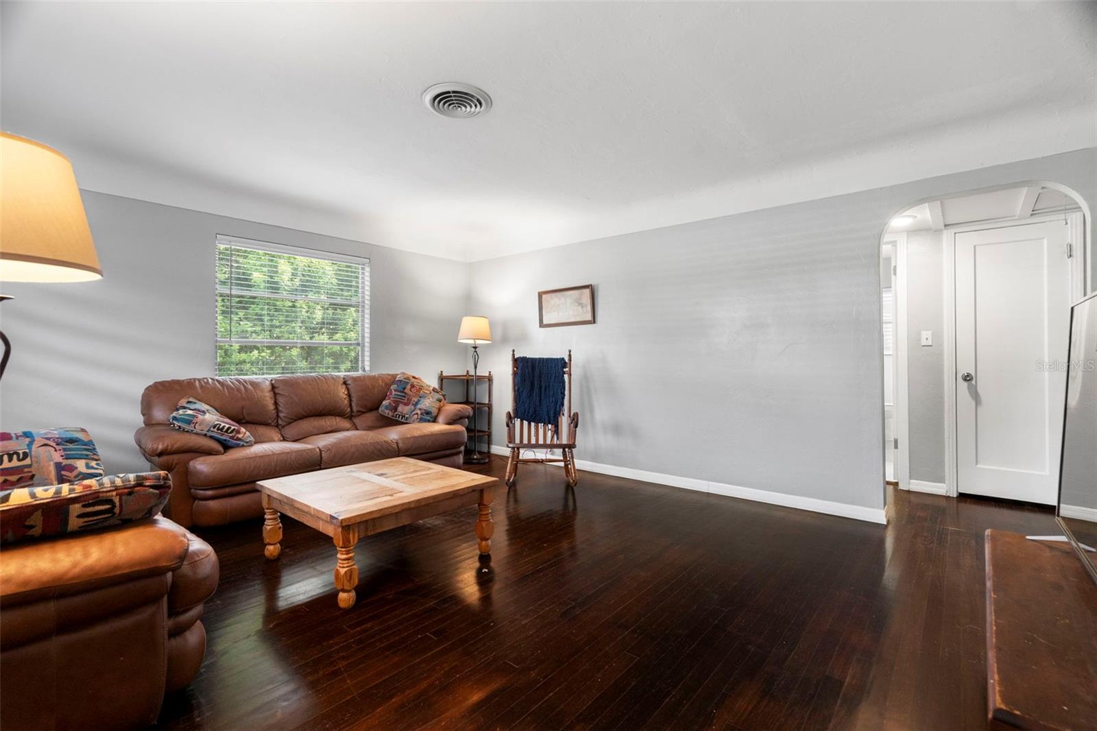Spacious living room.