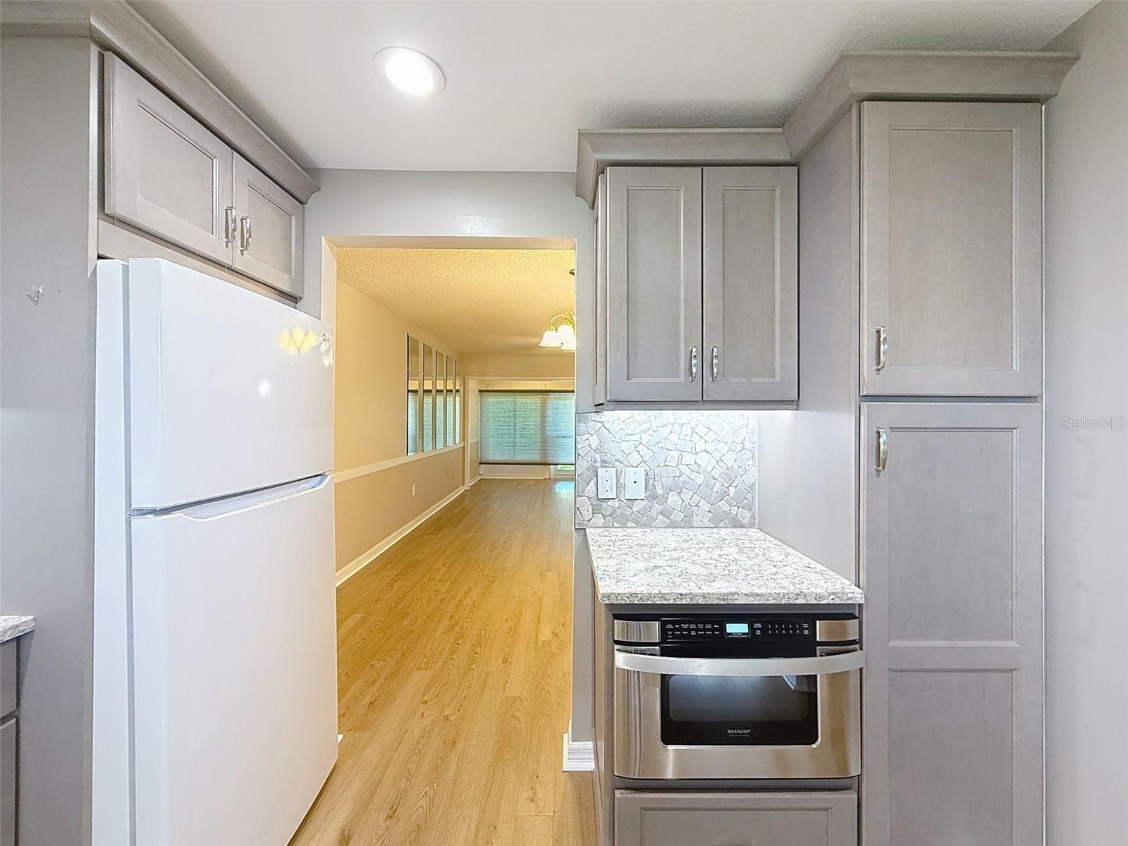 Looking into dining and living room.