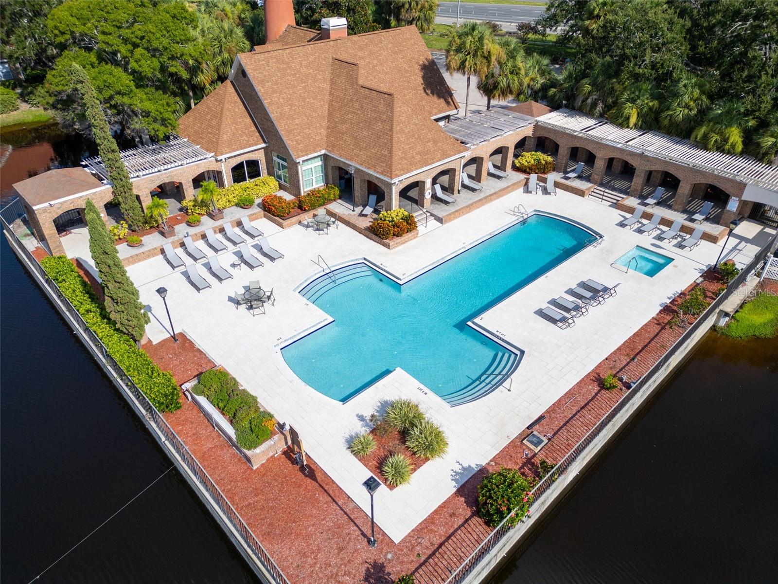 Club House and Pool
