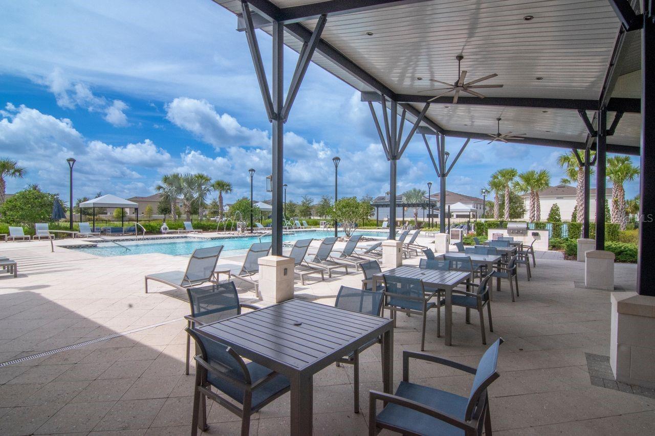 Wonderful community pool area