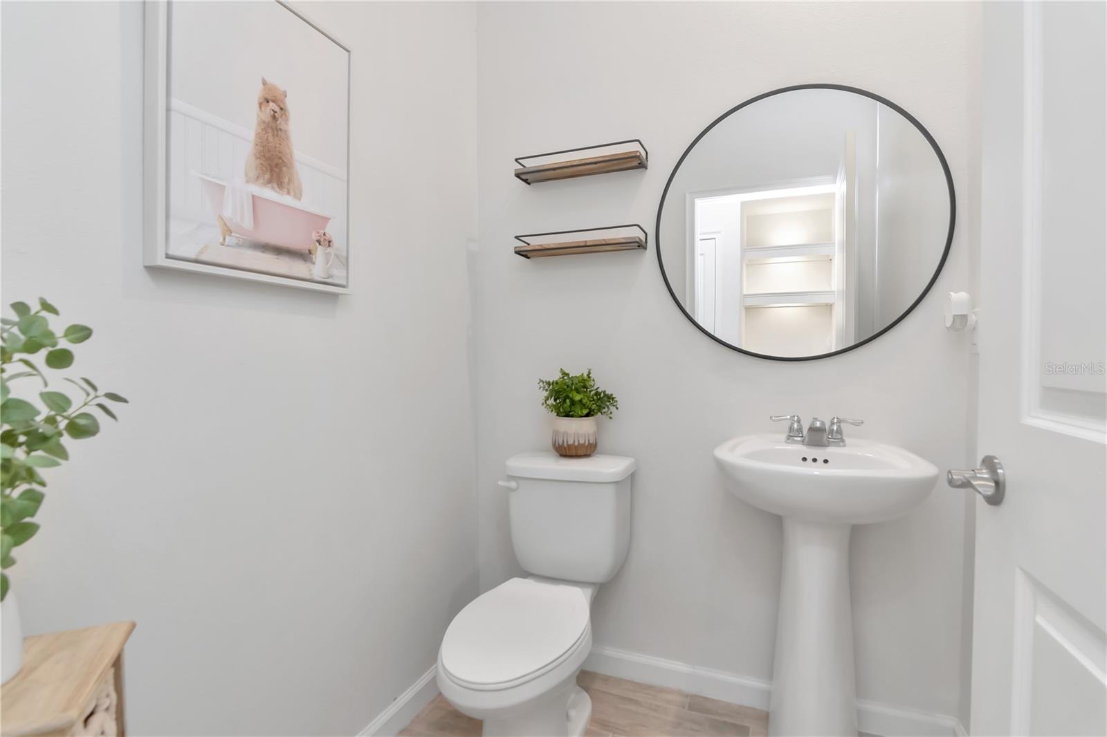 Guest Half Bath Downstairs