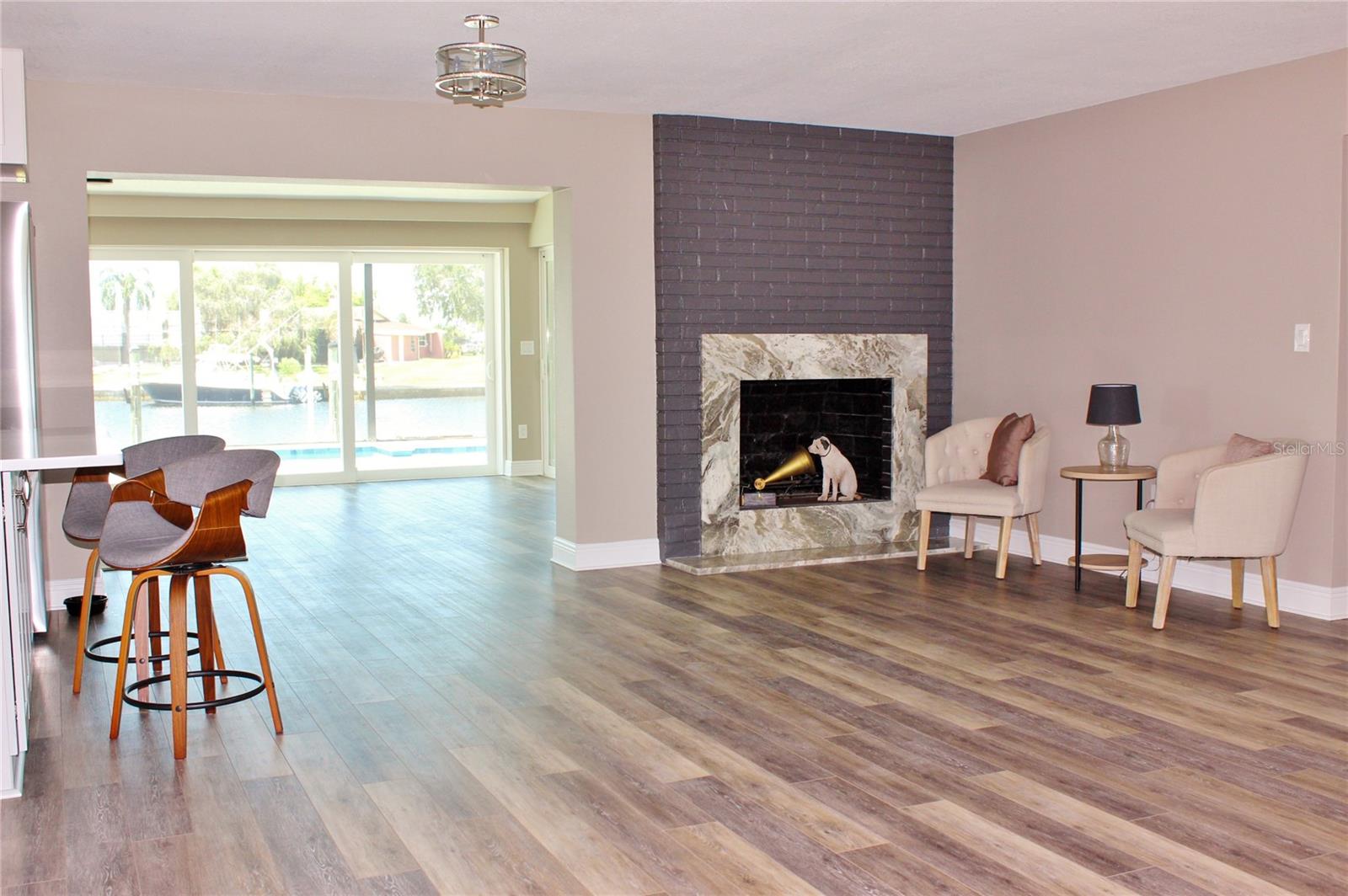 Living room/Dining room combo