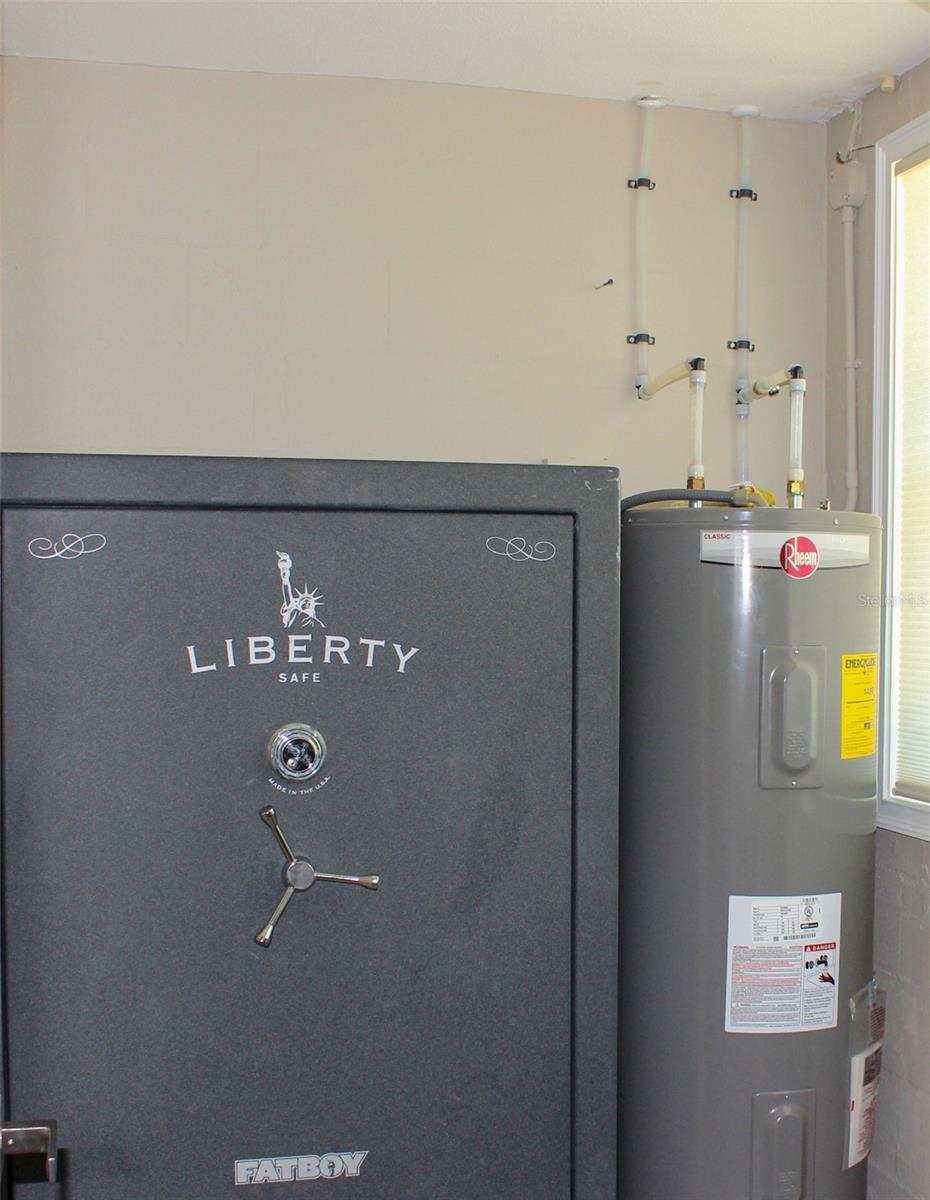 Safe and new water heater