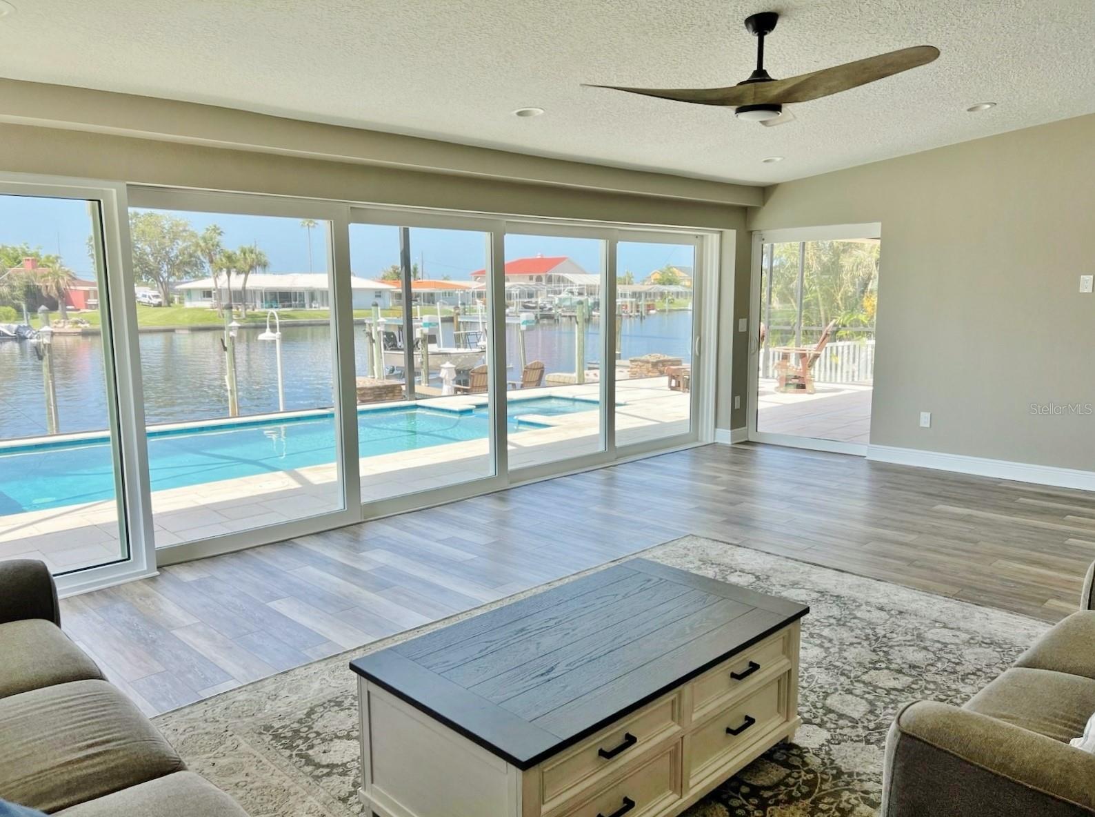 View from family room