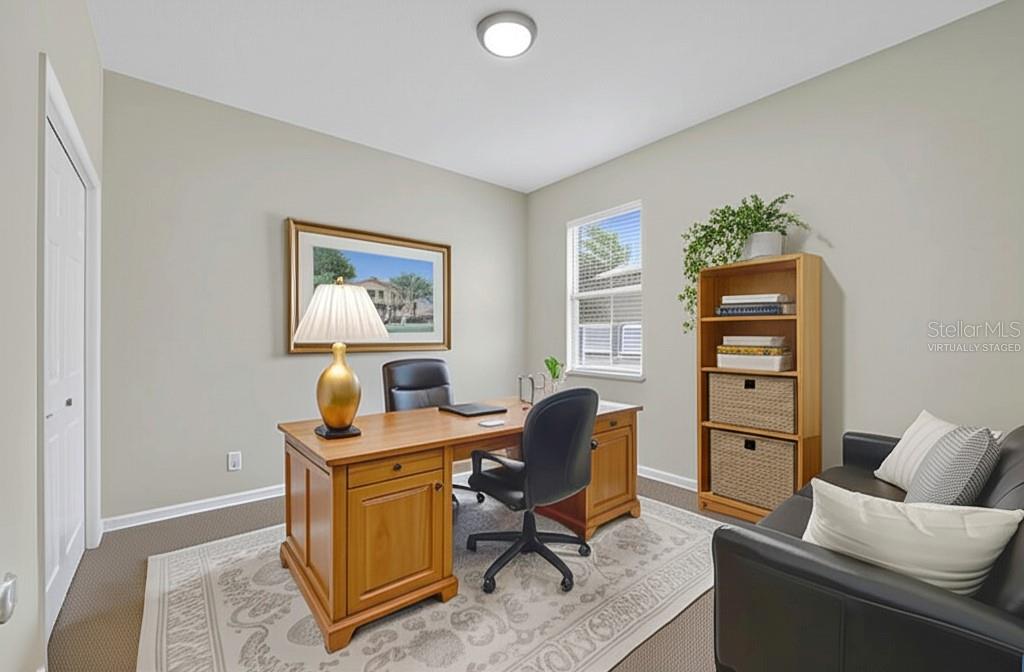 Virtually staged Bedroom 4 (first floor)