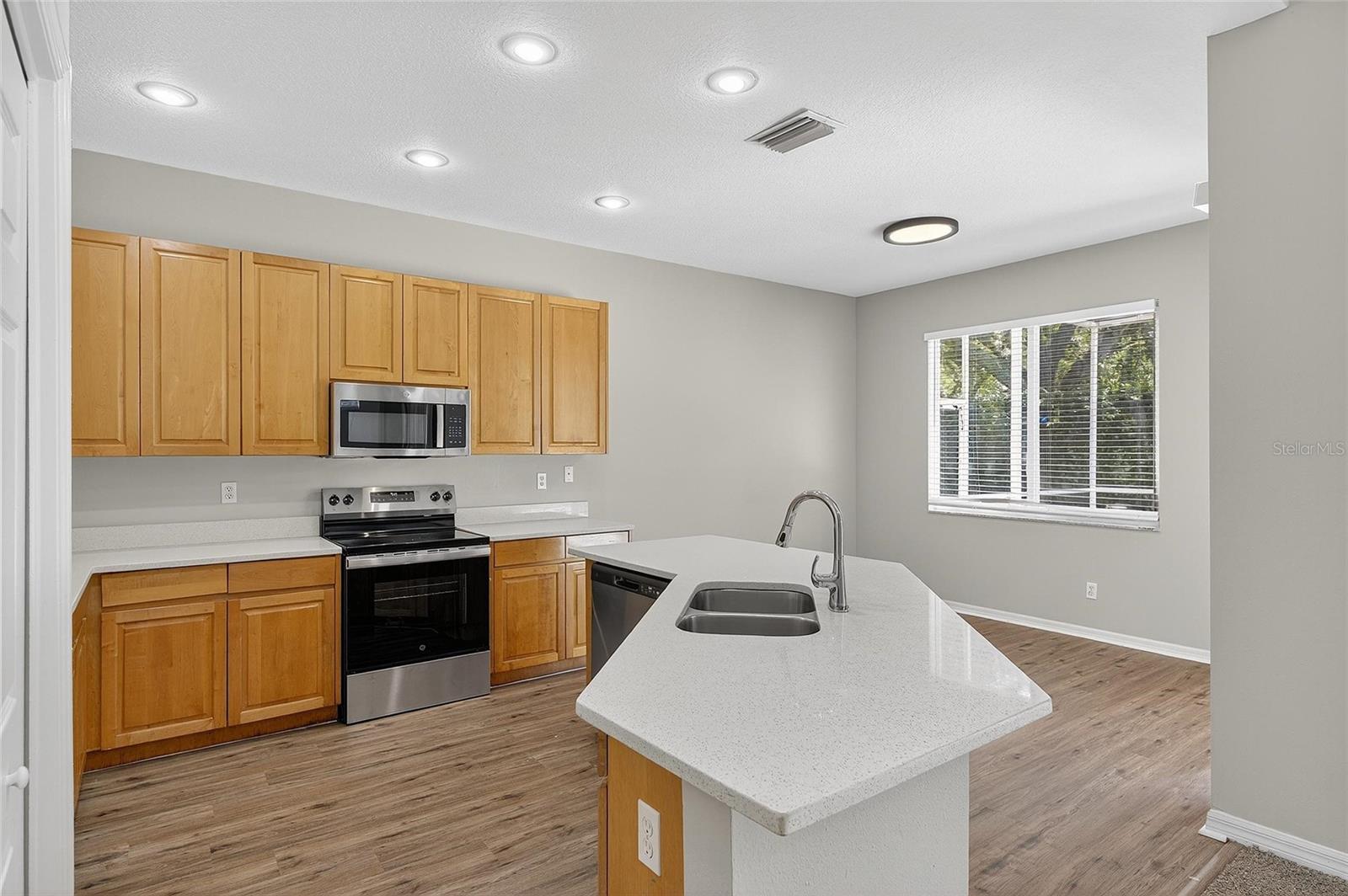 Kitchen with Breakfast area.