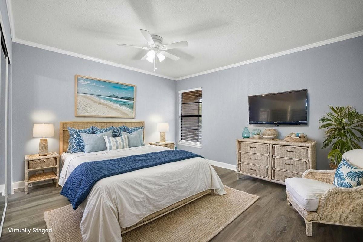 Staged Guest Room