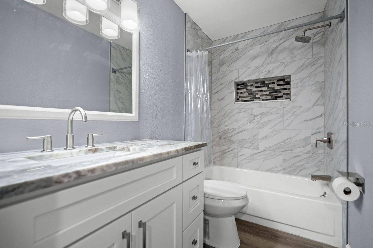 Updated Hall Bath