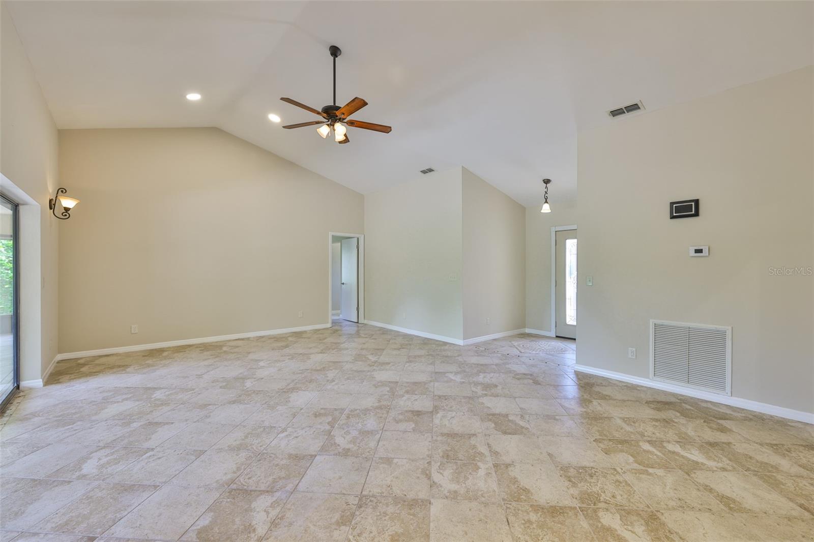 This large spacious area is perfect for easy living or entertaining.
