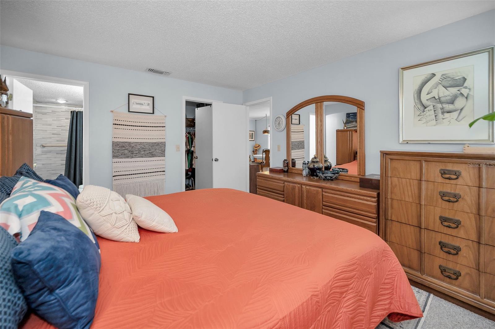 Spacious Primary Suite - Walk in Closet