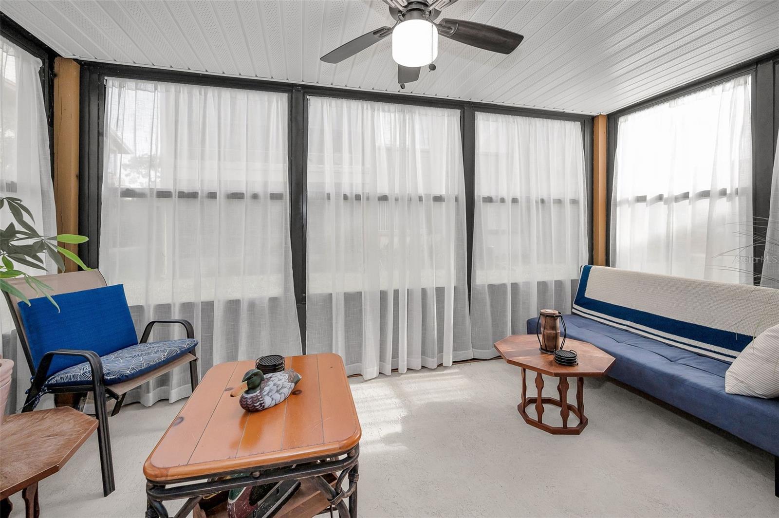 Inviting Rear Lanai off the Living Room