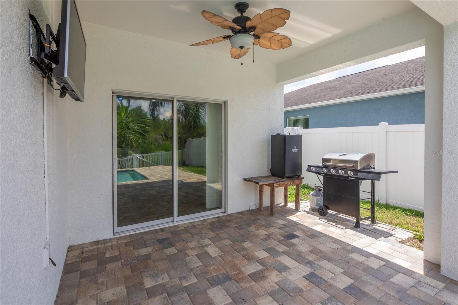 Covered Patio area