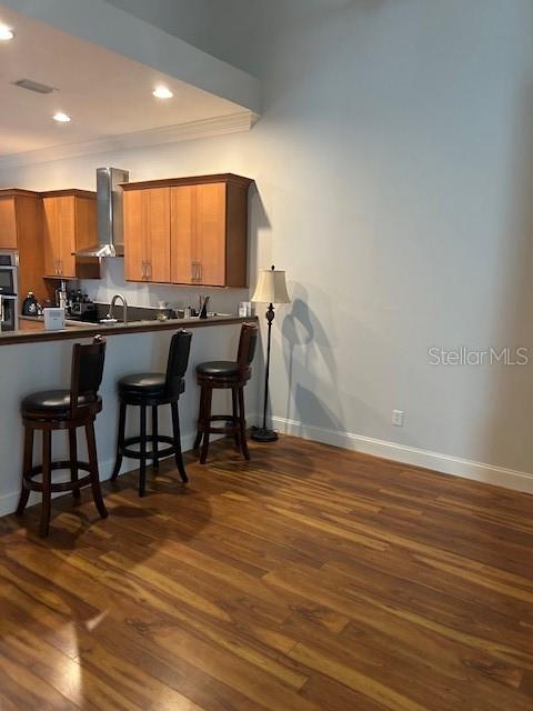 Dining room off kitchen.