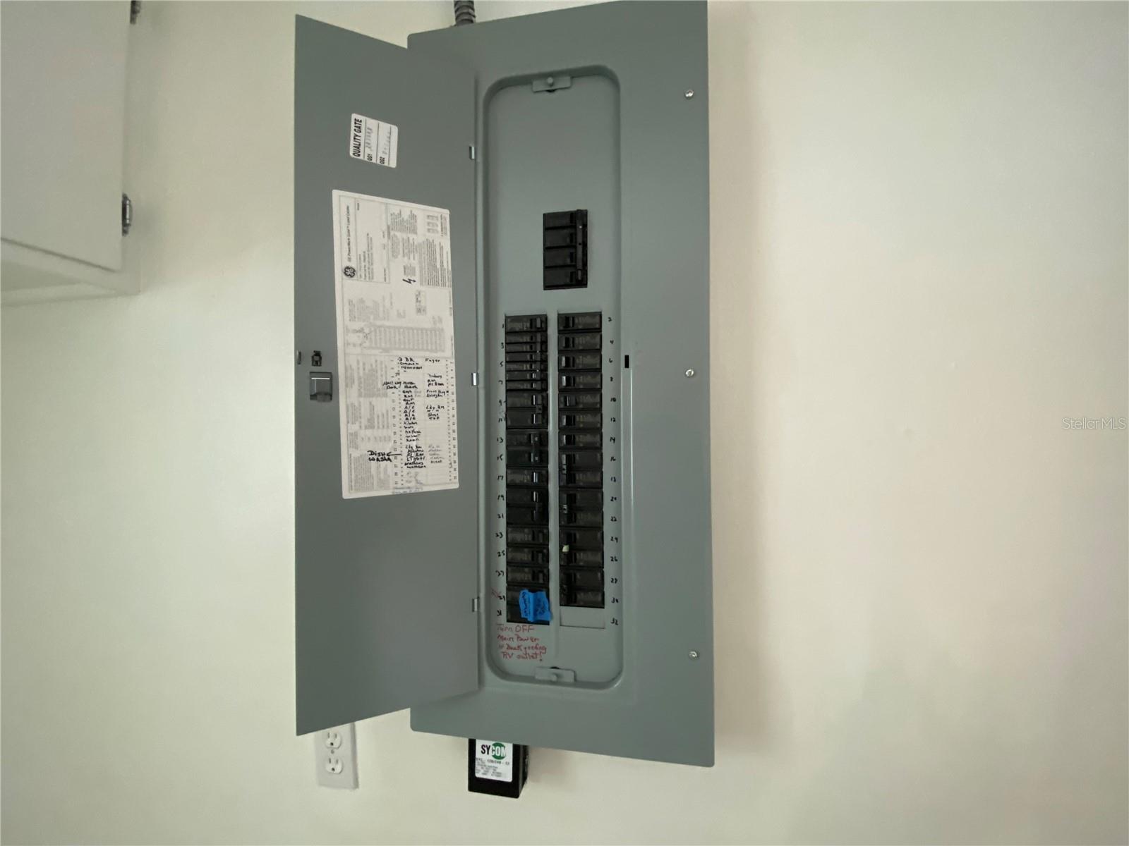 New Electric Panel- main house