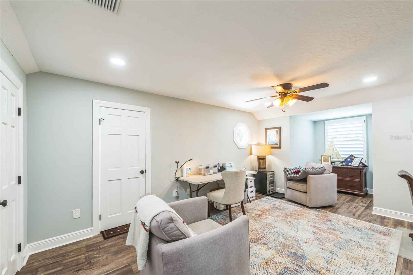 4th Bedroom/ Office (walk in closet/ bonus room, second floor)